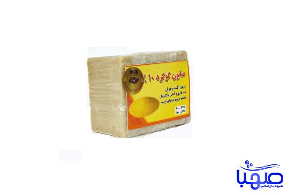 مشخصات صابون گوگرد ده درصد